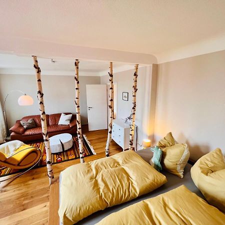 Kuschelige Helle Ferienwohnung Gotha Bagian luar foto