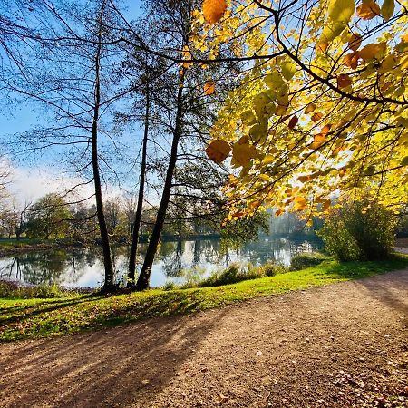 Kuschelige Helle Ferienwohnung Gotha Bagian luar foto