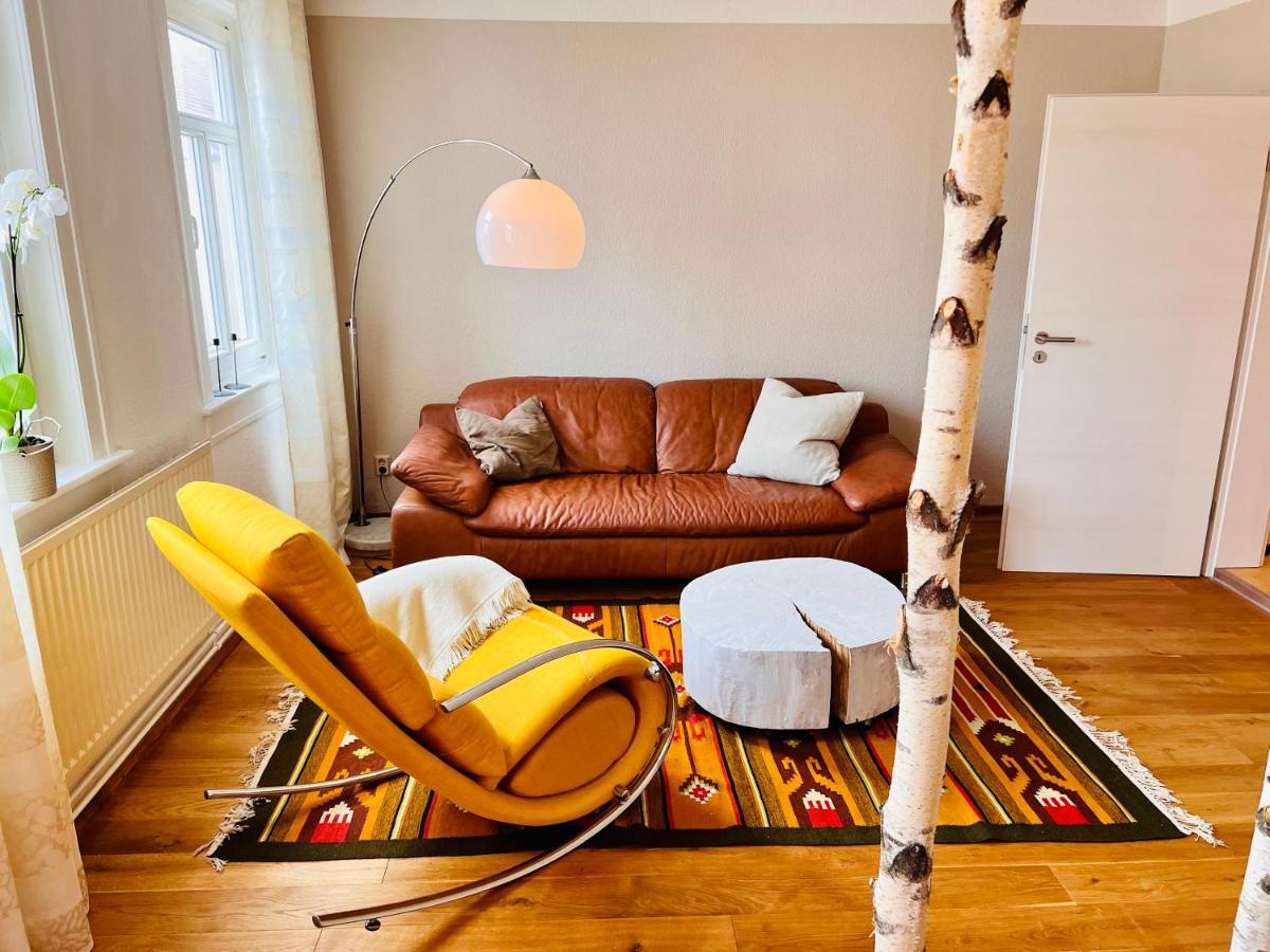 Kuschelige Helle Ferienwohnung Gotha Bagian luar foto