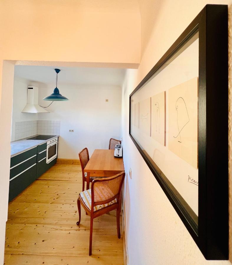 Kuschelige Helle Ferienwohnung Gotha Bagian luar foto