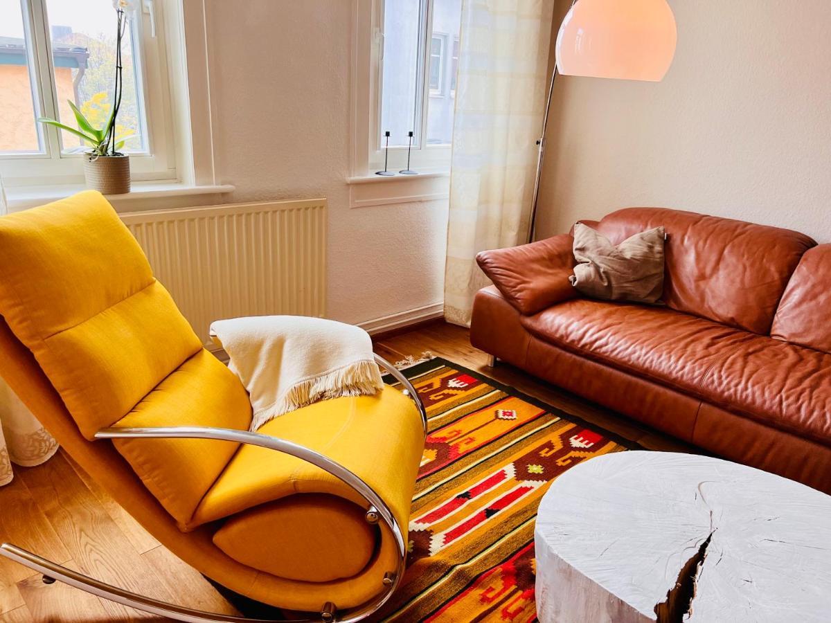 Kuschelige Helle Ferienwohnung Gotha Bagian luar foto