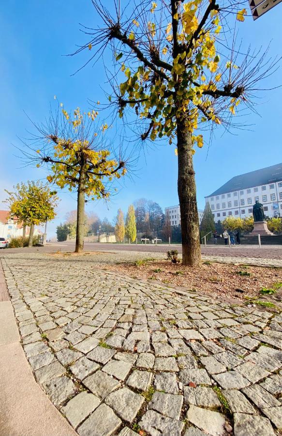 Kuschelige Helle Ferienwohnung Gotha Bagian luar foto