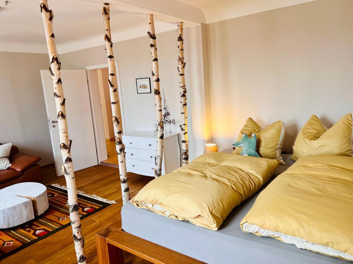 Kuschelige Helle Ferienwohnung Gotha Bagian luar foto