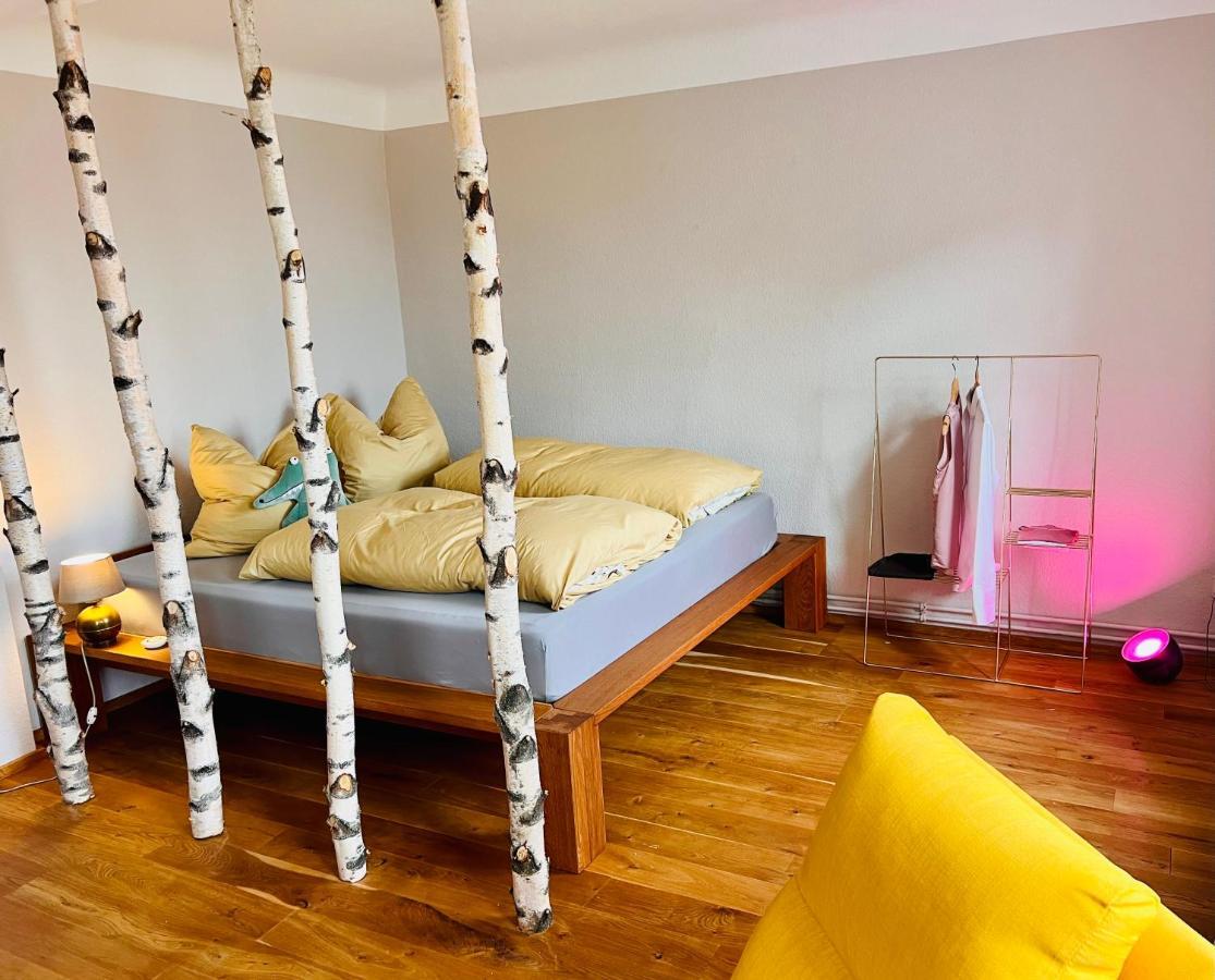 Kuschelige Helle Ferienwohnung Gotha Bagian luar foto