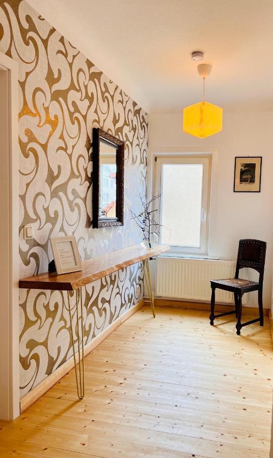 Kuschelige Helle Ferienwohnung Gotha Bagian luar foto